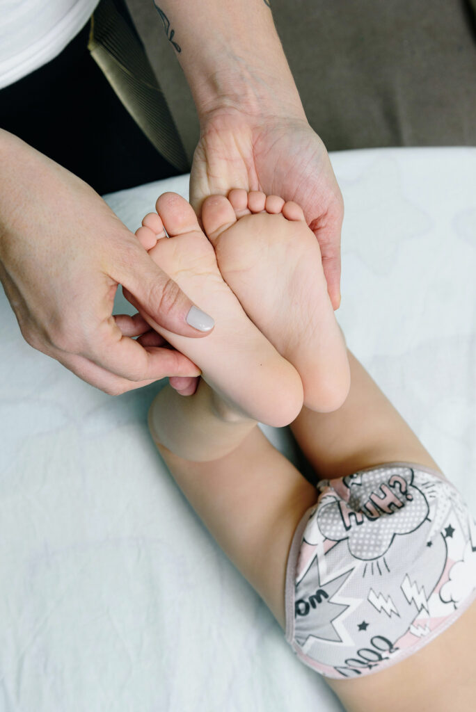 Babymassage og børnefysioterapi