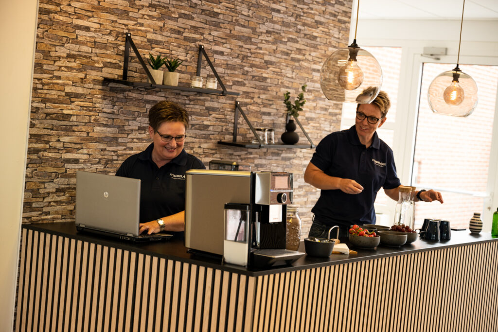Fysioterapi, cafe, hygge og nærvær