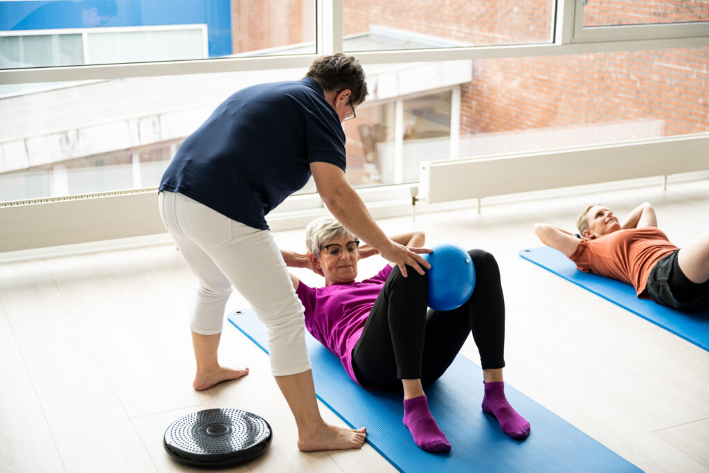 Fysioterapi, gravidetræning, pilates træning