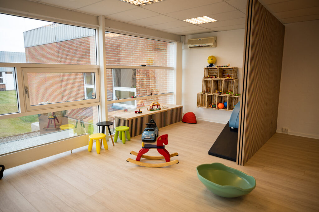Fysioterapi, træning, familieunivers